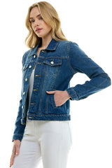 COTTON CASUAL DENIM JACKET (OPEN PACK)