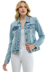 COTTON CASUAL DENIM JACKET (OPEN PACK)