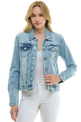 COTTON CASUAL DENIM JACKET (OPEN PACK)