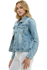 COTTON CASUAL DENIM JACKET (OPEN PACK)